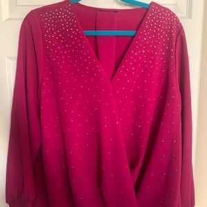 Hot pink sparkle shirt!